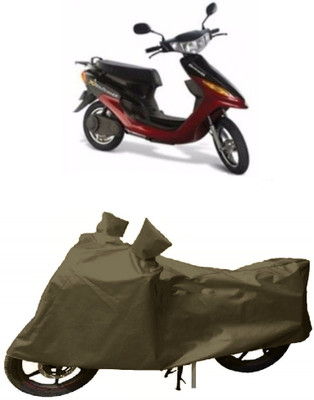THE REAL ARV Two Wheeler Cover for Indus(Yo Electron, Green)
