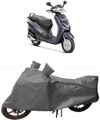 THE REAL ARV Waterproof Two Wheeler Cover for Hero(Duet, Grey)