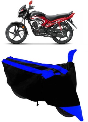 THE REAL ARV Waterproof Two Wheeler Cover for Honda(Dream, Blue, Black)
