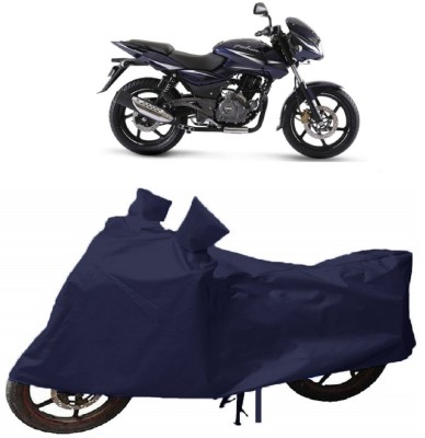 ABORDABLE Two Wheeler Cover for Bajaj(Pulsar 180 DTS-i, Blue)
