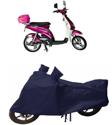 THE REAL ARV Two Wheeler Cover for Avon(E Lite, Blue)