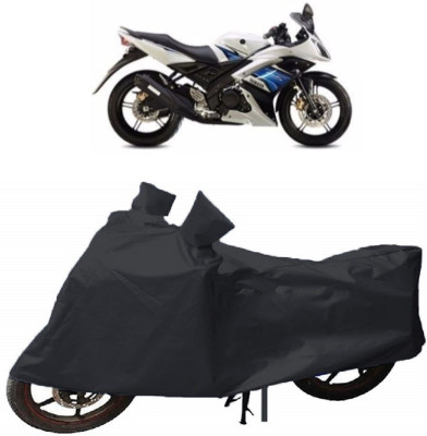 HEMSKAR Waterproof Two Wheeler Cover for Yamaha(YZF R15 S, Black)