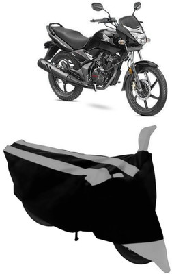 THE REAL ARV Waterproof Two Wheeler Cover for Honda(CB Unicorn, Grey, Black)