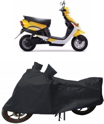 THE RAL ARV Waterproof Two Wheeler Cover for Indus(Yo Style, Black)