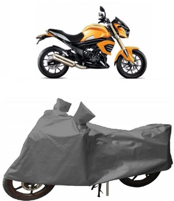 THE RAL ARV Waterproof Two Wheeler Cover for Mahindra(Mojo, Grey)