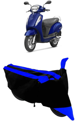 THE REAL ARV Two Wheeler Cover for Suzuki(Access, Blue, Black)