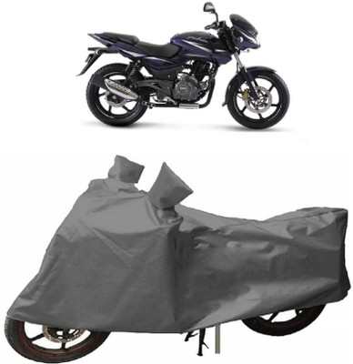 THE REAL ARV Two Wheeler Cover for Bajaj(Pulsar 180 DTS-i, Grey)