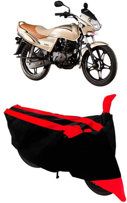 GANPRA Two Wheeler Cover for LML(Freedom, Black, Red)