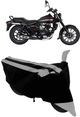 GANPRA Two Wheeler Cover for Bajaj(Avenger 220 Street, Black, Grey)