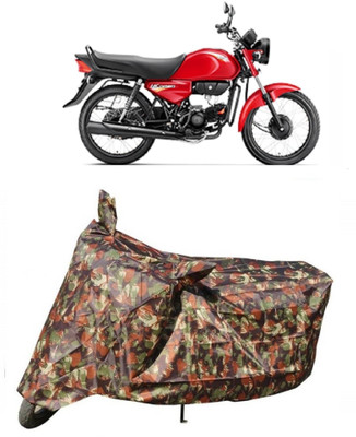 SHOPLINK Two Wheeler Cover for Honda(CD deluxe, Multicolor)