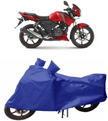 THE RAL ARV Two Wheeler Cover for TVS(Apache RTR 160, Blue)