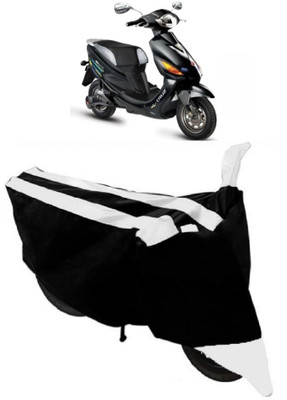 GANPRA Two Wheeler Cover for Hero(Electric Cruz, Black, White)