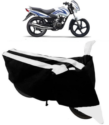 THE REAL ARV Two Wheeler Cover for TVS(Star Sport, White, Black)