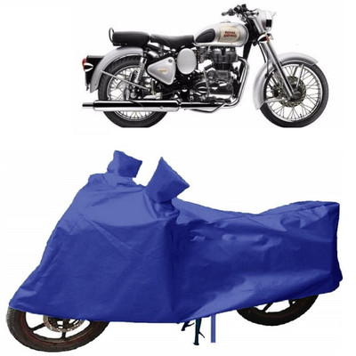 THE RAL ARV Waterproof Two Wheeler Cover for Royal Enfield(Classic 350, Blue)