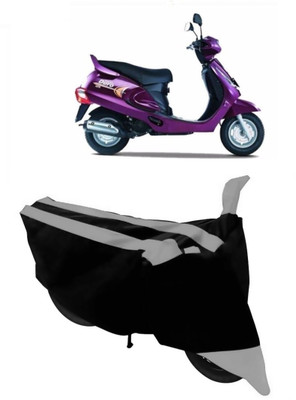 HEMSKAR Two Wheeler Cover for Mahindra(Duro DZ, Grey, Black)