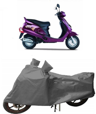 ABORDABLE Waterproof Two Wheeler Cover for Mahindra(Duro DZ, Grey)