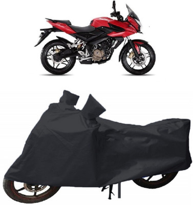 HEMSKAR Two Wheeler Cover for Bajaj(Pulsar AS 150, Black)