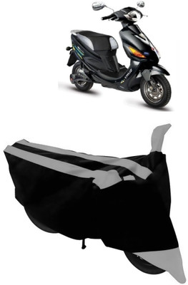 GANPRA Two Wheeler Cover for Hero(Electric Cruz, Black, Grey)