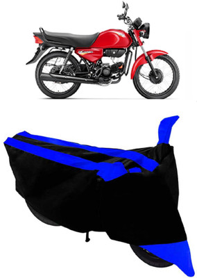 AutoGalaxy Waterproof Two Wheeler Cover for Honda(CD deluxe, Blue, Black)