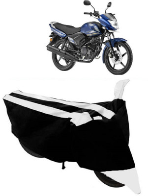 THE REAL ARV Two Wheeler Cover for Yamaha(Saluto, White, Black)