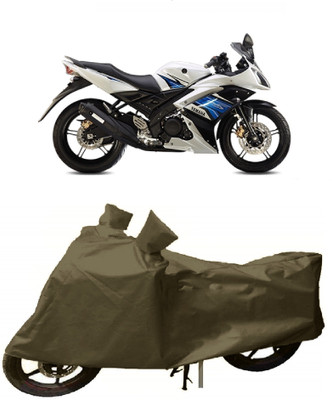 SHOPLINK Waterproof Two Wheeler Cover for Yamaha(R15 s, Green)
