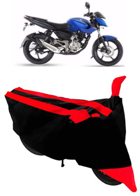 THE REAL ARV Two Wheeler Cover for Bajaj(Pulsar, Red, Black)