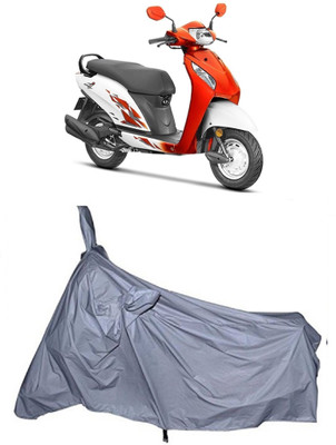 THE RAL ARV Two Wheeler Cover for Honda(Activa i, Silver)