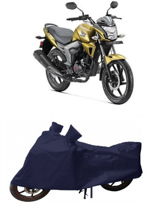THE RAL ARV Two Wheeler Cover for Honda(CB Trigger, Blue)