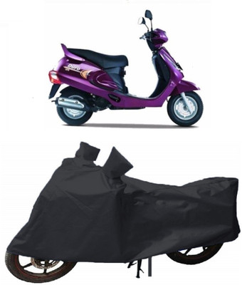 HEMSKAR Waterproof Two Wheeler Cover for Mahindra(Duro DZ, Black)