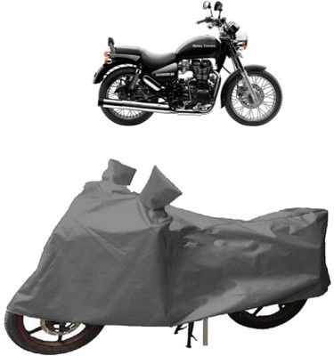 ABORDABLE Two Wheeler Cover for Royal Enfield(Thunderbird 350, Grey)