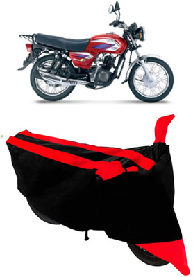 SHOPLINK Waterproof Two Wheeler Cover for TVS(Max, Red, Black)