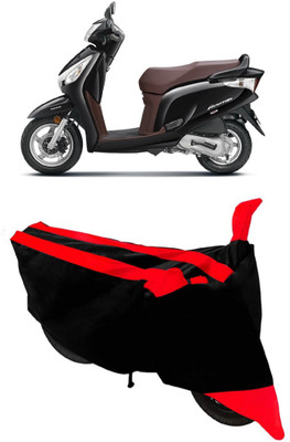 THE REAL ARV Two Wheeler Cover for Honda(Aviator, Red, Black)