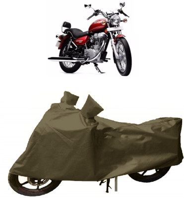 THE RAL ARV Waterproof Two Wheeler Cover for Royal Enfield(Twin spark, Green)