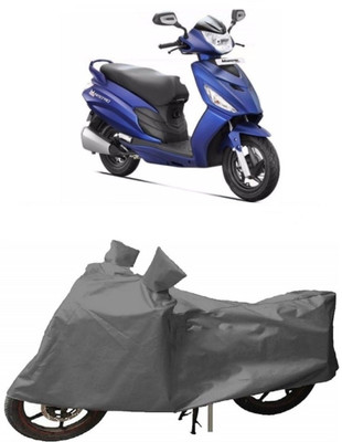 THE REAL ARV Waterproof Two Wheeler Cover for Hero(Maestro, Grey)