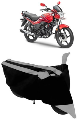 THE REAL ARV Two Wheeler Cover for Hero(Passion Xpro, Grey, Black)