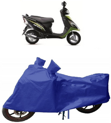 THE REAL ARV Waterproof Two Wheeler Cover for TVS(Scooty Streak, Blue)