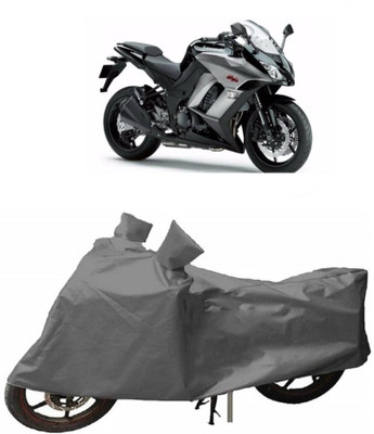 GANPRA Two Wheeler Cover for Kawasaki(Ninja 1000, Grey)