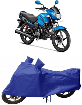 THE REAL ARV Waterproof Two Wheeler Cover for Hero(Glamour, Blue)