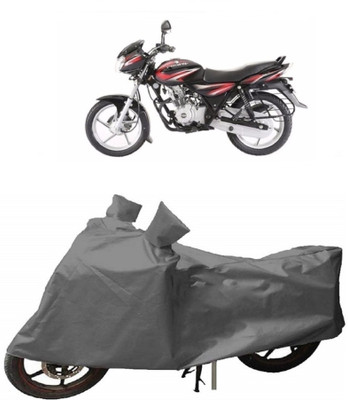 THE REAL ARV Two Wheeler Cover for Bajaj(Discover 125 DTS-i, Grey)