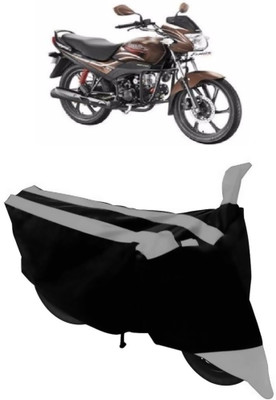 THE RAL ARV Two Wheeler Cover for Hero(Passion, Grey, Black)