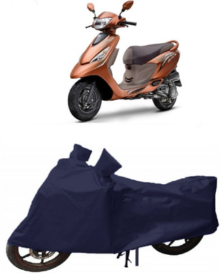 THE RAL ARV Waterproof Two Wheeler Cover for TVS(Zest, Blue)