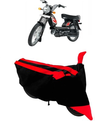 THE REAL ARV Two Wheeler Cover for TVS(Heavy Duty Super XL, Red, Black)