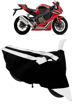 GANPRA Two Wheeler Cover for Honda(CBR 1000RR, Black, White)