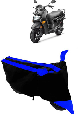 THE REAL ARV Waterproof Two Wheeler Cover for Honda(Cliq, Blue, Black)