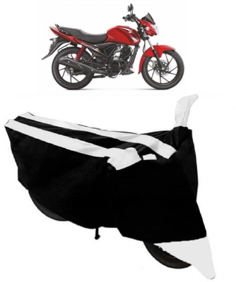 ABORDABLE Two Wheeler Cover for Suzuki(Sling Shot, White, Black)