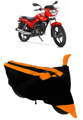THE REAL ARV Two Wheeler Cover for TVS(Star, Orange, Black)