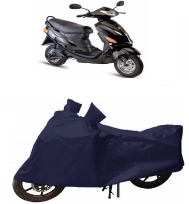 THE RAL ARV Waterproof Two Wheeler Cover for Lohia(Oma Star, Blue)