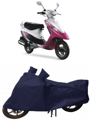 THE REAL ARV Waterproof Two Wheeler Cover for TVS(Scooty Pep+, Blue)