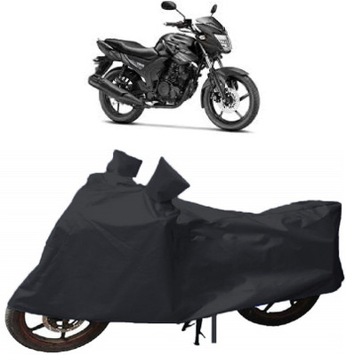 ABORDABLE Two Wheeler Cover for Yamaha(SZ R, Black)