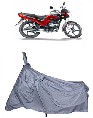 THE RAL ARV Two Wheeler Cover for Hero(Passion Plus, Silver)